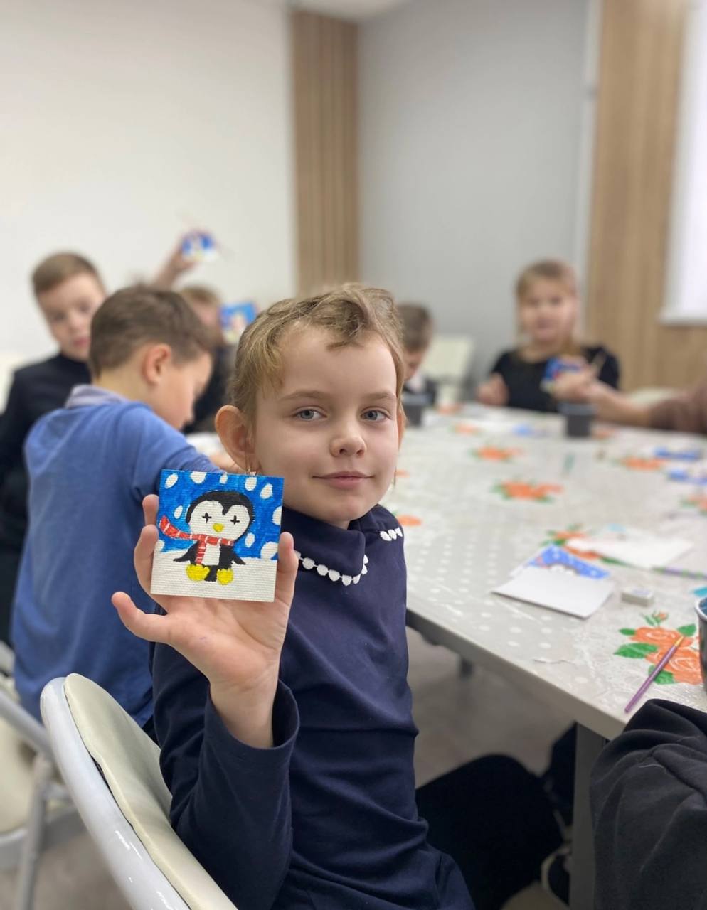 Мастер-класс &laquo;Миниатюрная живопись на холстах с магнитами&raquo;.